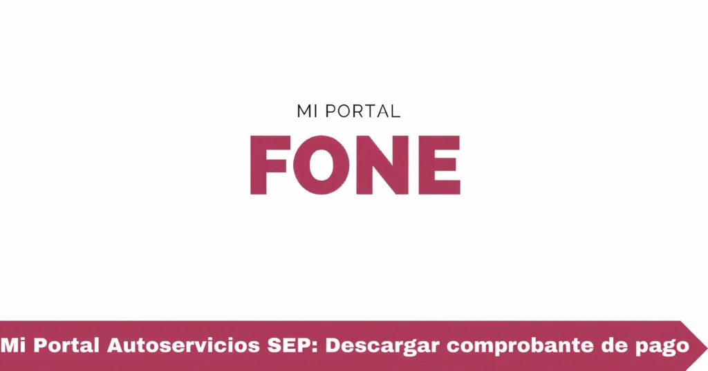 Mi portal Autoservicios SEP